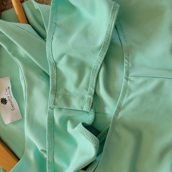 Everyday Chic Boutique | Better Than Ever Mint Green Bodysuit - Picture 7 of 8